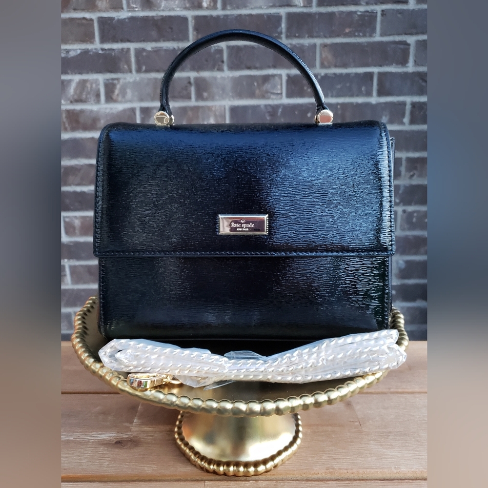KATE SPADE NY **NWOT** Brynlee Bixby Place Satchel Crossbody Black